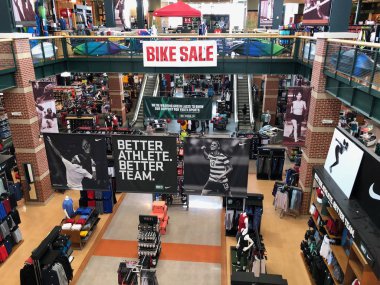 Dicks Sporting Goods Sporting  is a sporting goods chain with equipment, apparel & footwear for athletics, outdoor recreation & fitness through out the United States