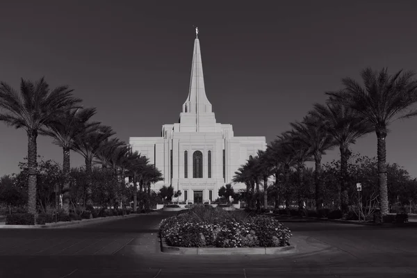 Tempe Mormón Templo Iglesia Jesucristo Los Santos Los Últimos Días — Foto de Stock