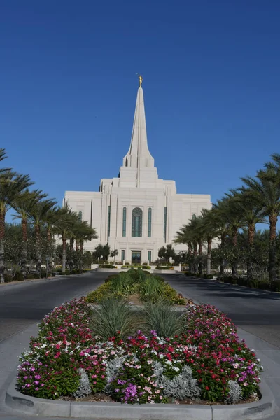 Tempe Mormón Templo Iglesia Jesucristo Los Santos Los Últimos Días — Foto de Stock