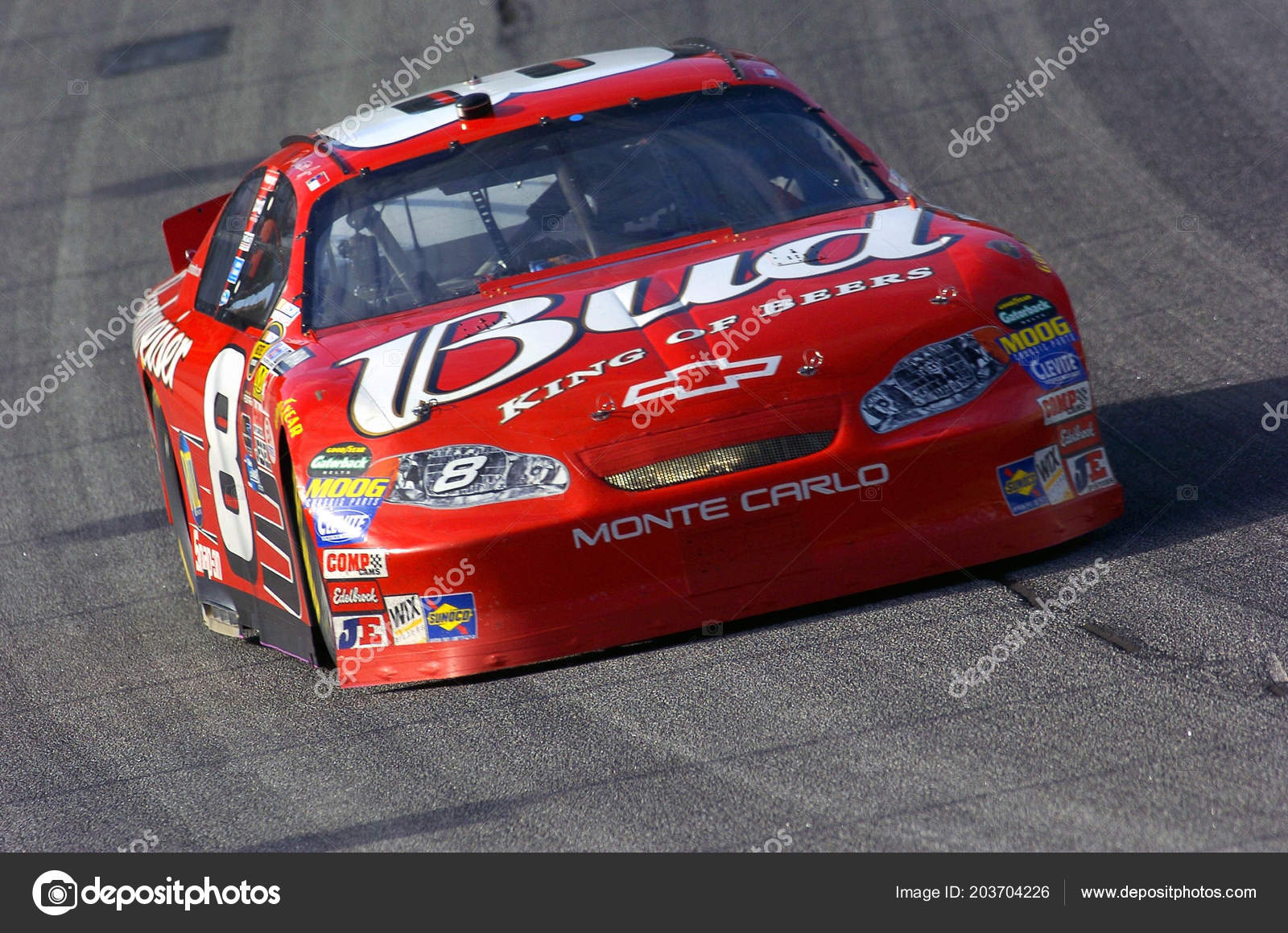 Dale Earnhardt Racing Regular Nascar Season Dale Earnhardt Professional Auto Stock Editorial