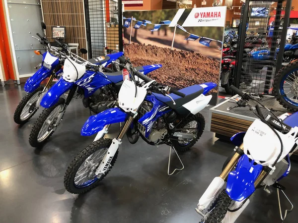 Motorcycles Display Local Dealership Chandler Arizona All Can Motorcycle Companies — Stock Photo, Image