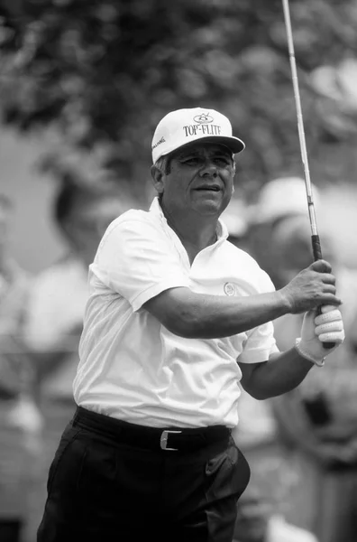 Lee Trevino Bývalý Americký Profesionální Golfista Který Považován Jeden Největších — Stock fotografie