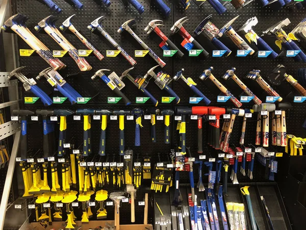 Tool Department Lowes Based Chain Retail Home Improvement Appliance Stores — Stock Photo, Image