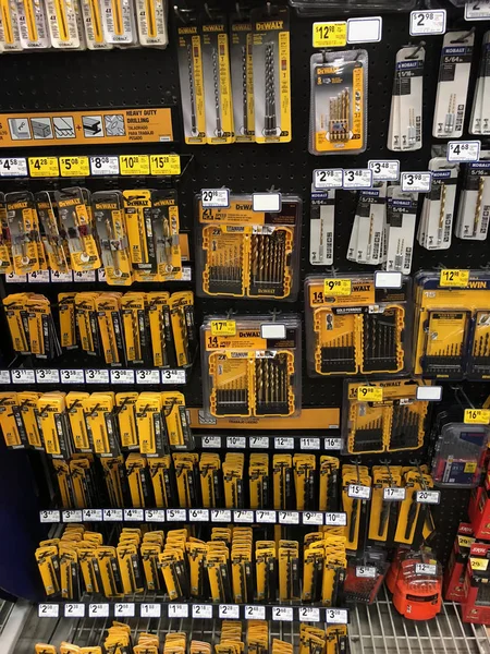 Tool Department Lowes Based Chain Retail Home Improvement Appliance Stores — Stock Photo, Image