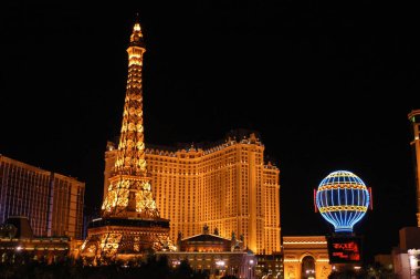 Paris Hotel ünlü Las Vegas Las Vegas'ta. 