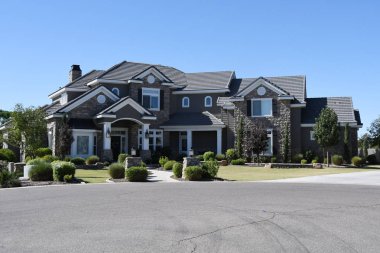 Gilbert, Arizona yeni modern lüks klasik evler. Gilbert bir kasaba içinde Maricopa County, Arizona, Amerika Birleşik Devletleri, Phoenix, Güneydoğu Phoenix Büyükşehir alanı içinde bulunmaktadır.