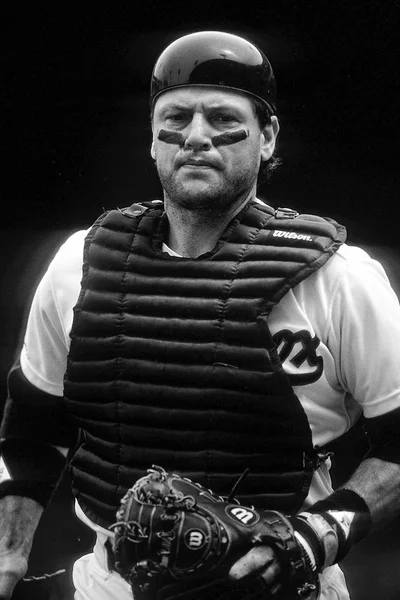 Carlton Ernest Fisk Nicknamed Pudge Commander Retired Major League Baseball — Stock Photo, Image