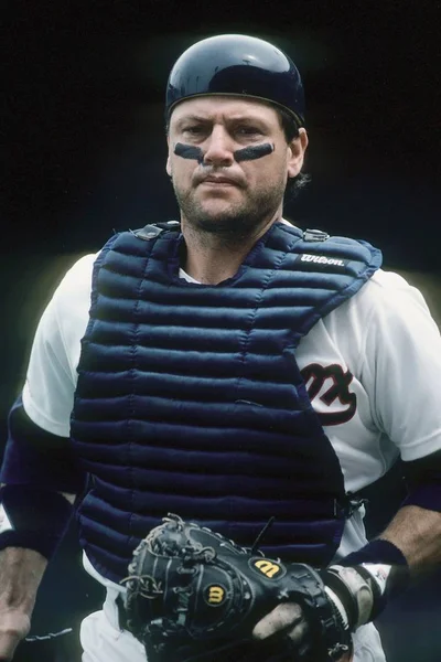 Carlton Fisk Nicknamed Pudge Commander Retired Major League Baseball Catcher — Stock Photo, Image