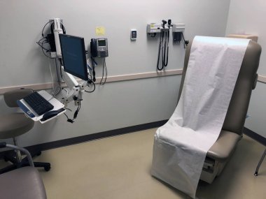 Afiş Md Anderson Kanser Merkezi ki hastaların kanser tedavileri için gidin. Bu merkezi Gilbert Arizona içinde yer alır. Doktorlar ve hastalar konuşmak için inceleyerek bir oda içinde görüntülemek.