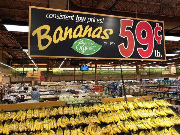 Wegmans Food Markets Inc Una Cadena Privada Supermercados Estadounidenses Que — Foto de Stock