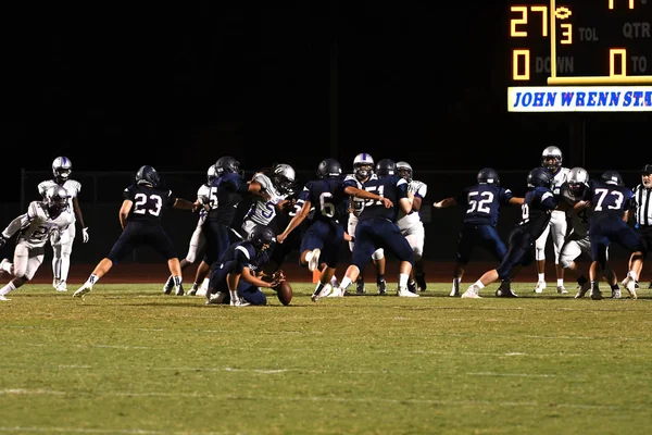 High School Football Jogo Entre Duas Escolas Locais Arizona Imagens — Fotografia de Stock