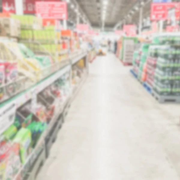 Abstract Blurred Product Shopping Mall — Stock Photo, Image