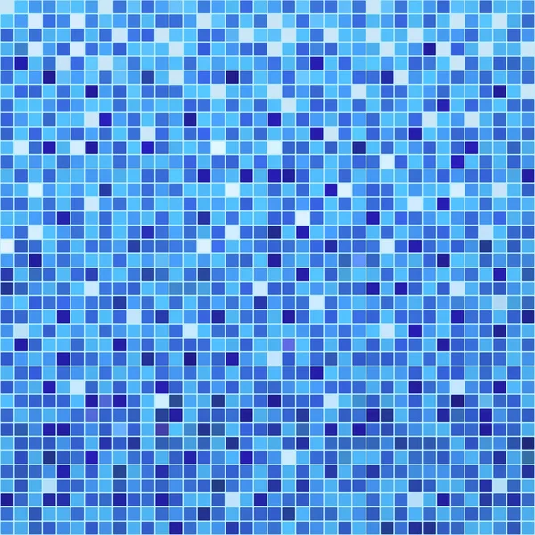 Голубая керамическая мозаика — стоковый вектор