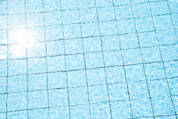 Piscina azul — Fotografia de Stock