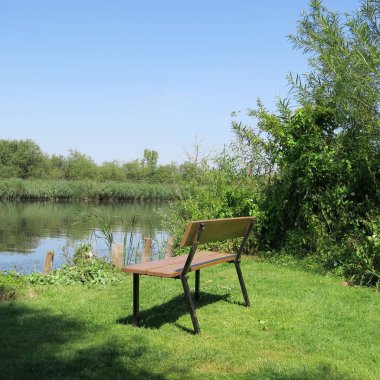 güzel yaz Park Manzaralı görünüm