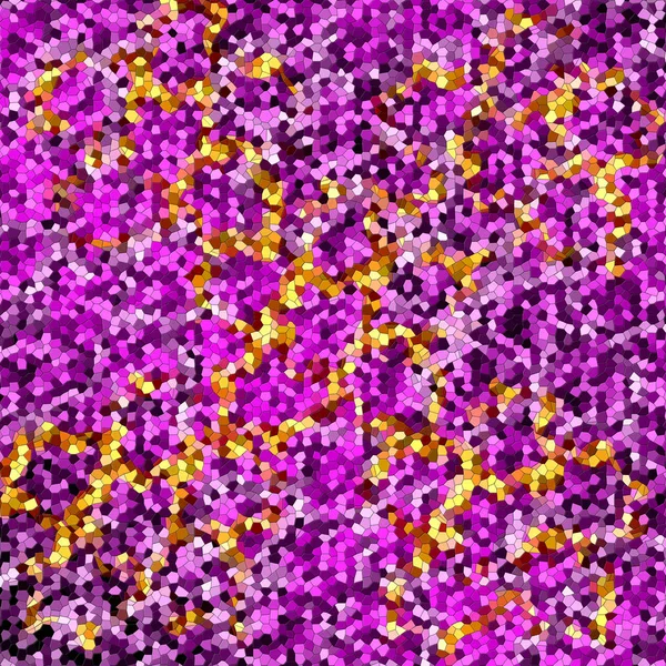 Abstract Colorful Mosaic Pattern Lilac Yellow Colors — Stock Photo, Image