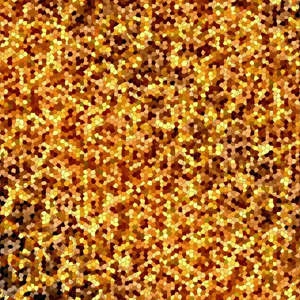 Motif Mosaïque Abstrait Coloré Aux Couleurs Jaune Marron — Photo