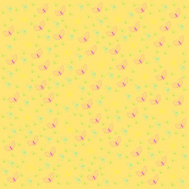 tam kare resmi soyut renkli desen 