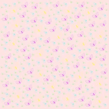 tam kare resmi soyut renkli desen 