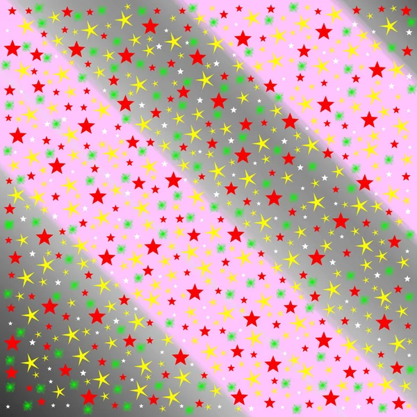 Abstrato Pequenas Estrelas Fundo Colorido — Fotografia de Stock