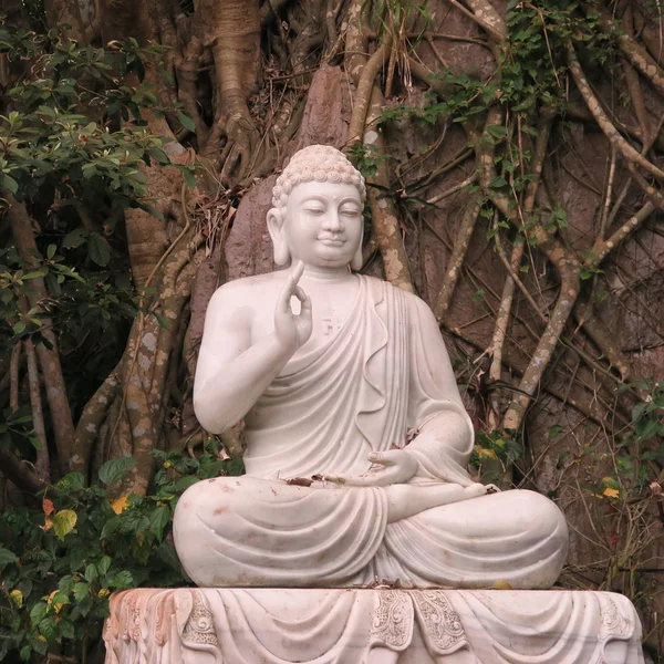 Estatuas Buda Adornadas Las Montañas Mármol Danang — Foto de Stock