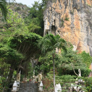 Danang Mart 2019 mermer Dağları süslü heykeller