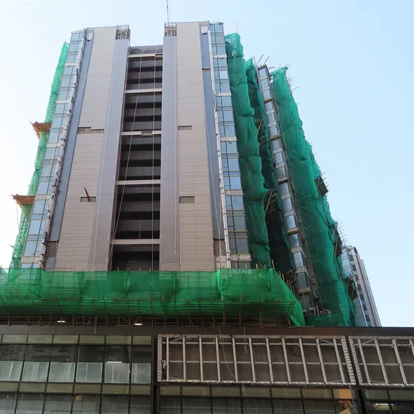Architecture Bâtiments Circulation Urbaine Hong Kong Mars 2019 — Photo