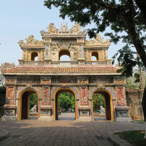 orta Vietnam, büyük bir park ile 