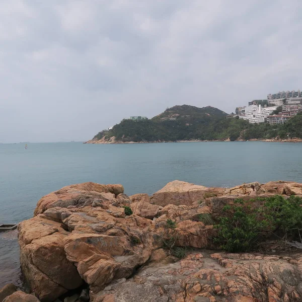 Гонконг Краєвид Ринку Стенлі Вистрілив Березні 2019 — стокове фото