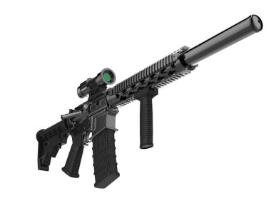 Modern ordu saldırı tüfeği - düşük açısı shot