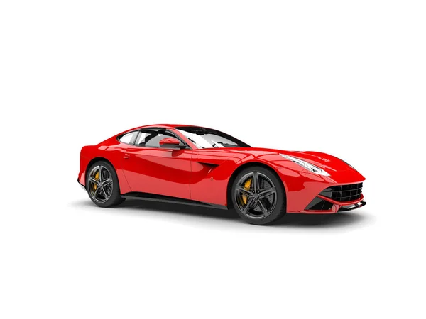 Modern Red Sports Concept Car — Stock Photo, Image