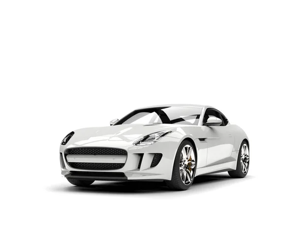 Modern White Concept Sports Car — Stock Photo, Image