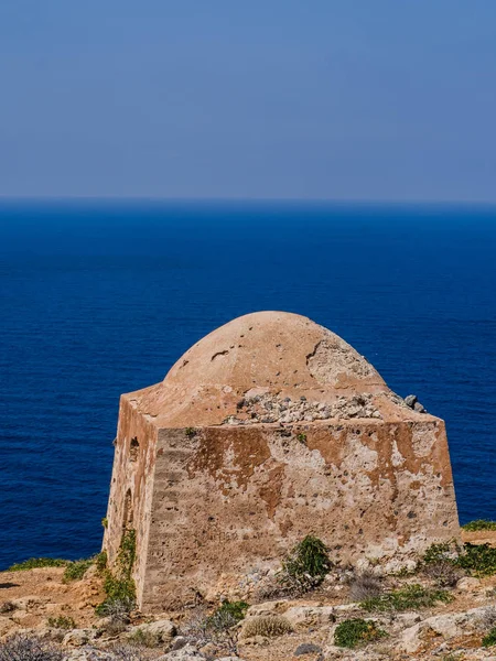 Antiche Rovine Del Tempio Trovate Isola Creta Grecia — Foto Stock