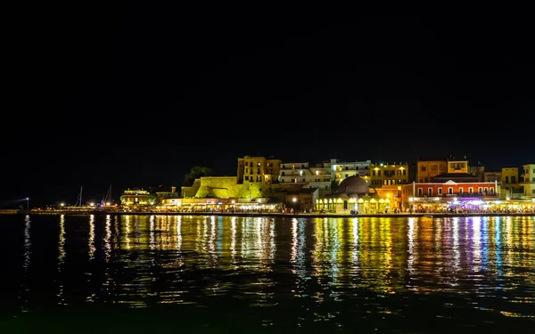 Beautiful Port Chania City Crete Greece — Stock Photo, Image