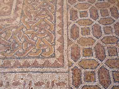 Antik Yunan mozaik zeminphilippi, Yunanistan bulundu