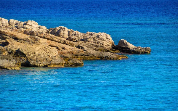 Rocas Mar Hermoso Mar Azul — Foto de Stock