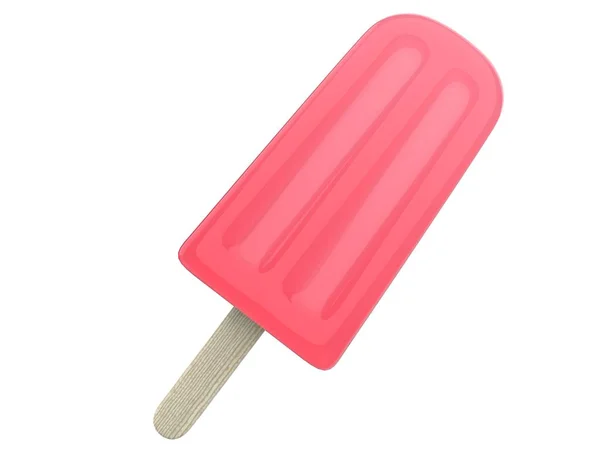 Watermelon Flavored Ice Cream Stick — Stock Photo, Image