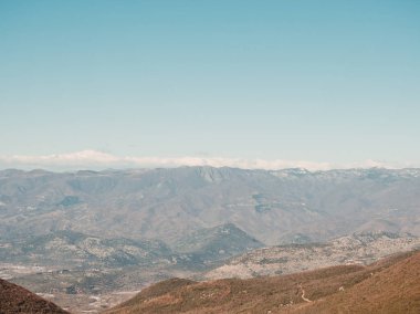Yunanistan'da uzak dağ sıraları - sonbahar sezonu