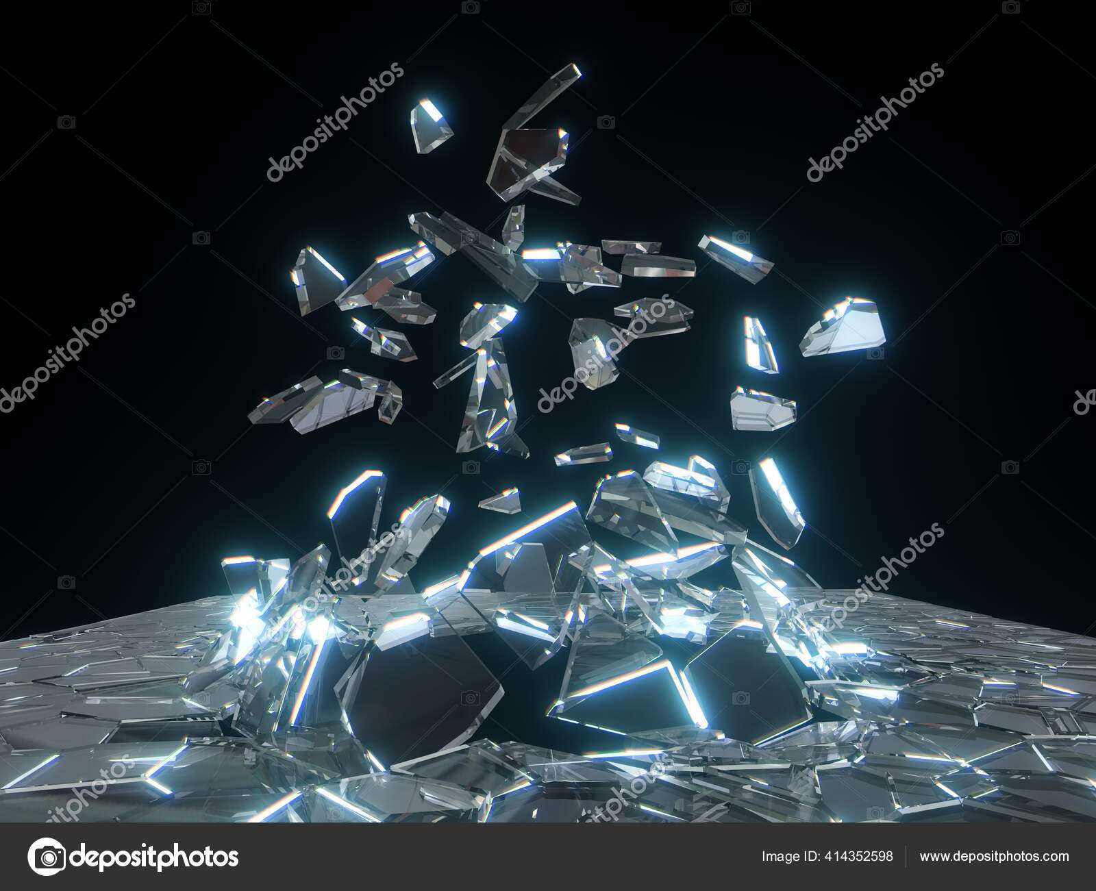 3,700+ Broken Glass Pieces Stock Photos, Pictures & Royalty-Free