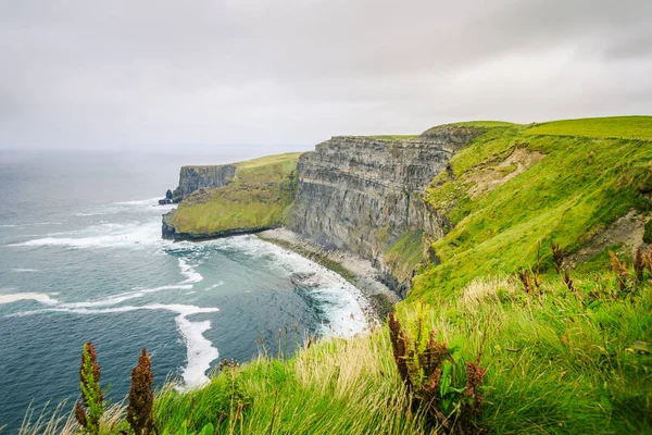 Pohled Impozantní Útesy Moher — Stock fotografie