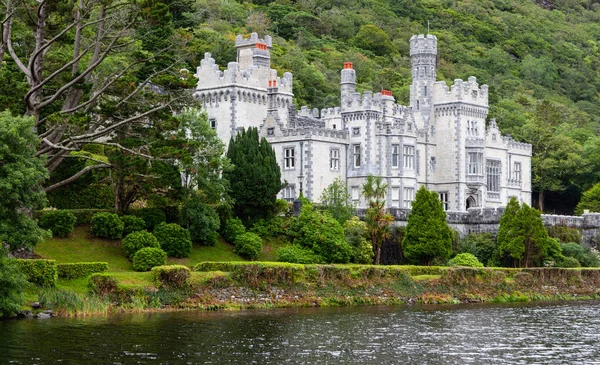 Connemara Condado Galway Irlanda Agosto 2018 Abadía Kylemore Monumento Irlandés — Foto de Stock