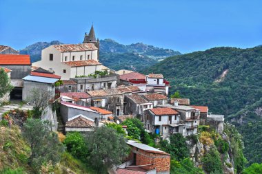 Reggio Calabria, İtalya il Staiti Köyü.