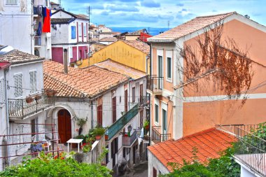 Mimari Pizzo Calabro'nın eyaletinde Vibo Valentia, Calabria, İtalya.