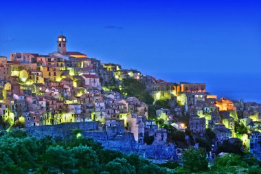 Catanzaro, İtalya il Badolato Köyü.