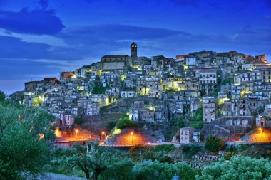 Badolato köyü il Catanzaro, Calabria, İtalya.