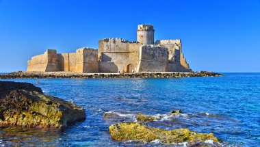 Kalenin içinde Isola di Capo Rizzuto il Crotone, Calabria, İtalya.