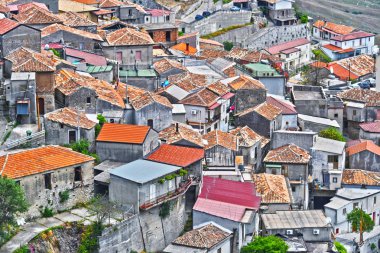 Reggio Calabria, İtalya il Staiti Köyü.