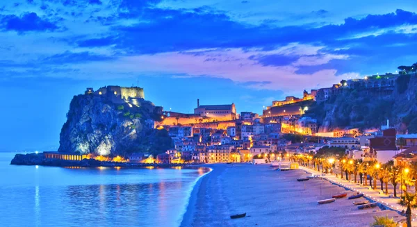 Cidade Scilla Província Reggio Calabria Itália — Fotografia de Stock