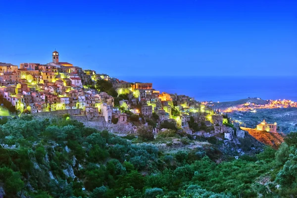 Das Dorf Badolato Der Provinz Catanzaro Italien — Stockfoto