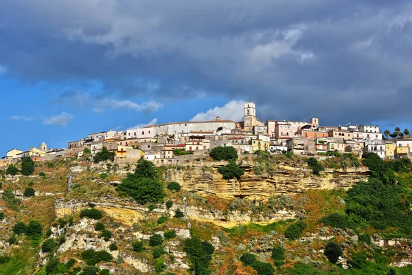 Den Stad Santa Severina Provinsen Croton Kalabrien Italien — Stockfoto